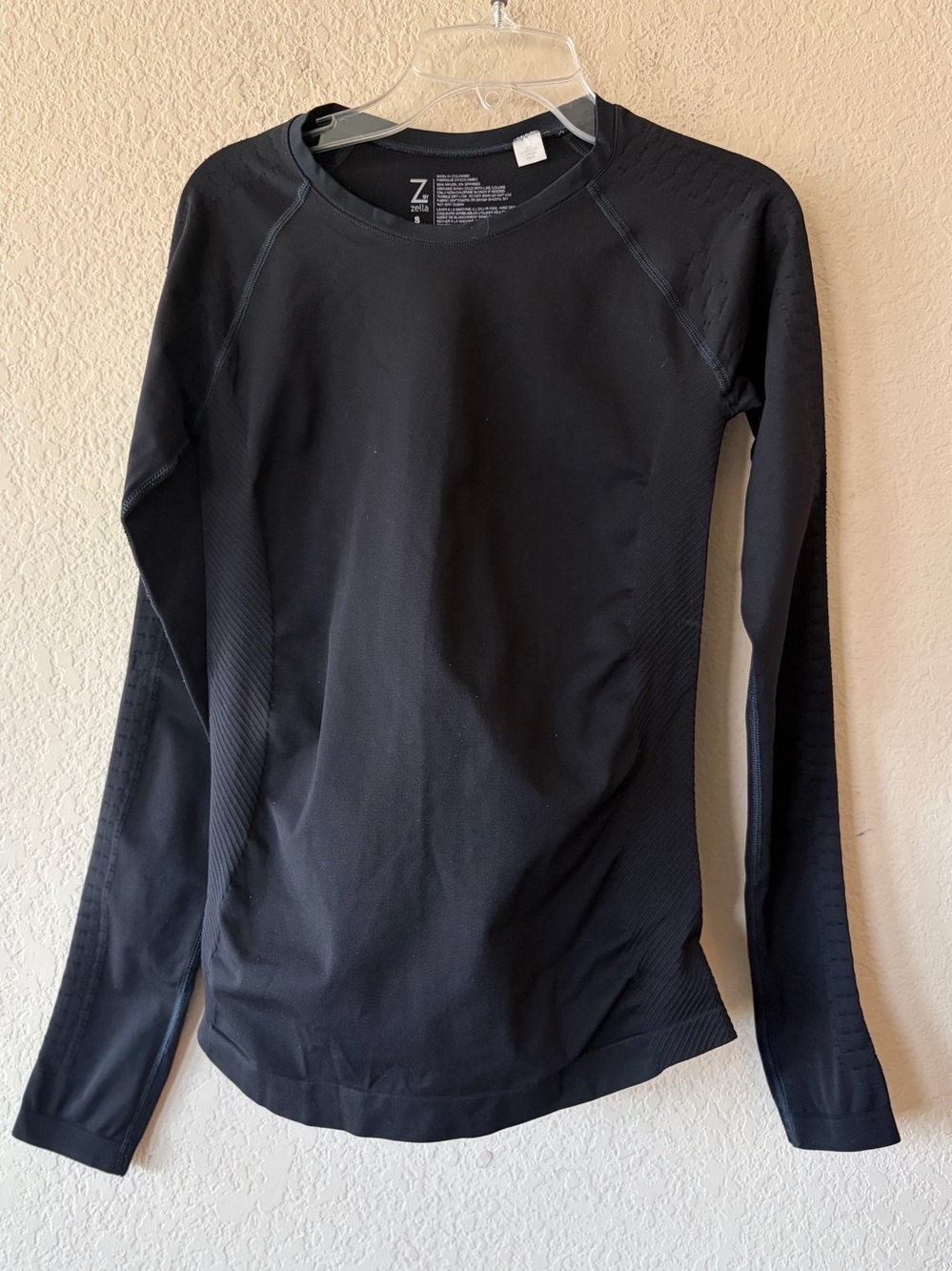 Z by Zella Black Long Sleeve Athletic T-Shirt S